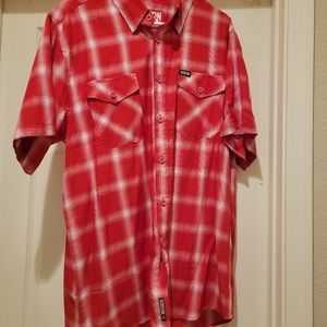 Men's Dixxon short sleeve flannel